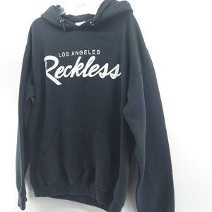 Los Angeles Reckles black  hoodie